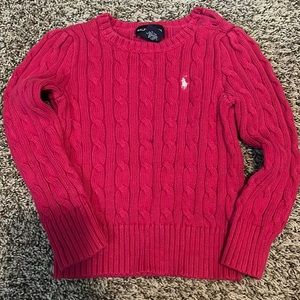 Toddlers Pink Sweater 4T